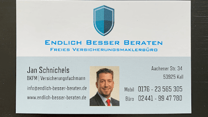 Endlich Besser Beraten | Jan Schnichels, Aachener Str. 34, 53925 Kall