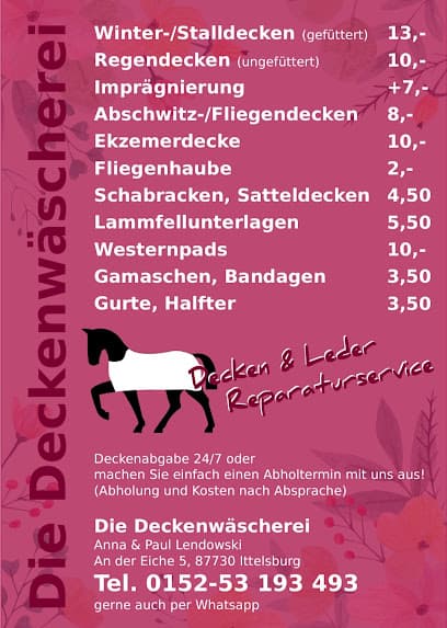 Die Deckenwäscherei